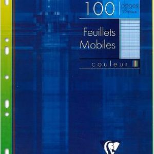 Fulls A4 seyes blau 90g Clairefontaine -p. 100-