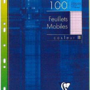 Fulls A4 seyes rosa 90g Clairefontaine -p. 100-