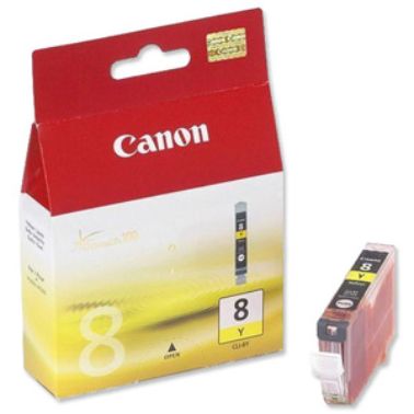 Cartutx tinta original Canon CLI8-Y groc