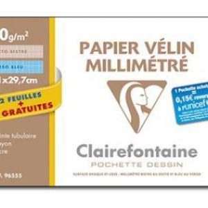 Paper mil.limetrat A4 90g Clairefontaine -p 12+3-