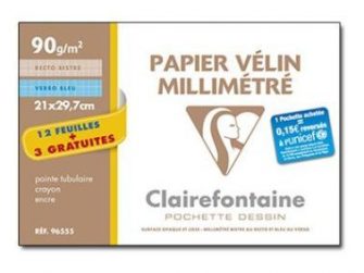 Paper mil.limetrat A4 90g Clairefontaine -p 12+3-