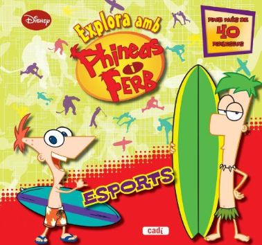Llibre Explora amb Phineas i Ferb esports Everest