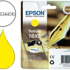 Cartutx tinta original Epson T1634 16XL groc