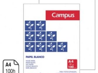 Paper Din A4 80g blanc Campus -100 fulls- 1019