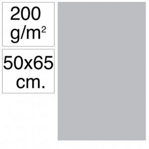 Cartolina 50x65 200gr gris clar Makro
