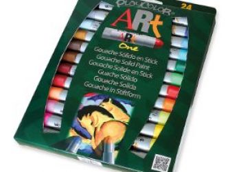 Tempera solida 24 colors 10g Playcolor One Art 58251
