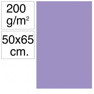 Cartolina 50x65 200gr violeta Makro
