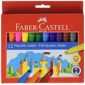 Retolador colors assortits Jumbo Faber Castell -caixa de 12-