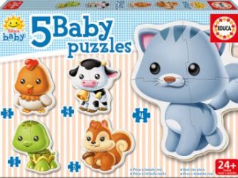 Puzzle Baby Animales 24+ Educa 13473