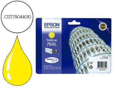 Cartutx tinta original Epson T7904 groc