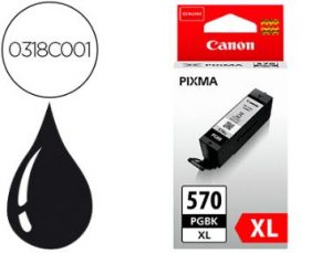 Cartutx tinta original Canon PGI-570PGBK XL negre 0318C001