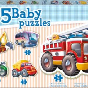 Puzzle Baby Vehículos 24+ Educa 14866