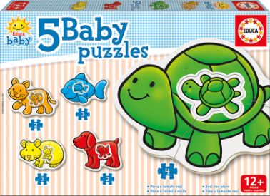 Puzzle Baby Animales 12+ Educa 14864