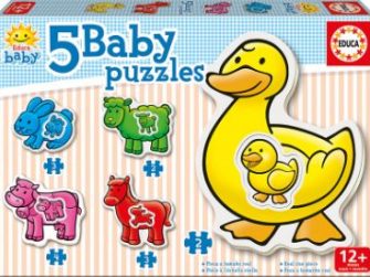 Puzzle Baby Granja 12+ Educa 14865