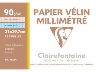 Paper mil.limetrat A4 90g Clairefontaine -p 12-