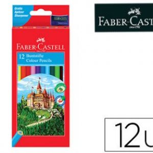Llapis de colors assortits Faber Castell Castillo caixa -p 12-