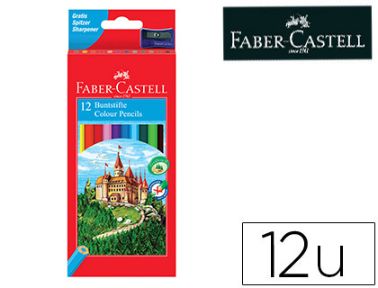 Llapis de colors assortits Faber Castell Castillo caixa -p 12-