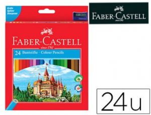 Llapis de colors assortits Faber Castell Castillo caixa-p 24-