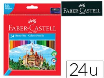 Llapis de colors assortits Faber Castell Castillo caixa-p 24-