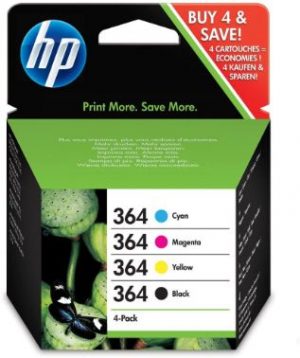 Cartutx tinta original HP 364 N9J73AE pack 4 colors