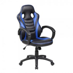 Cadira rodes amb braços blau Rocada RD-913-3 Gaming Student