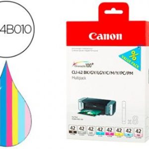 Cartutx tinta original Canon CLI-42 6384B010 -pack 8 colors-
