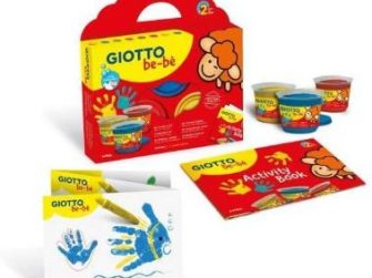 Pintura de dits + esponja Giotto be-bè