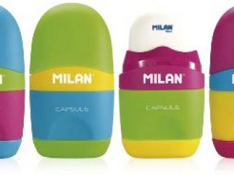 Maquineta 1 forat dipòsit i goma Milan Capsule Mix