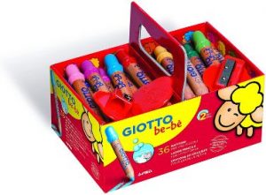 Llapis de colors Giotto be-bè -caixa 36 + 3 maquinetes-
