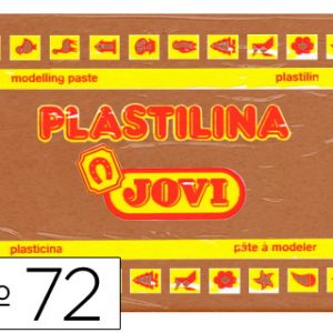 Plastilina marró 350g Jovi