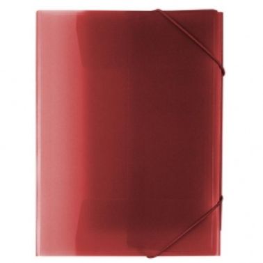 Carpeta gomes polipropile transparent vermell A4 Plus 180534