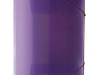 Carpeta gomes polipropile transparent violeta A4 Plus 180536