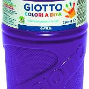 Pintura per dits violeta 750ml Giotto