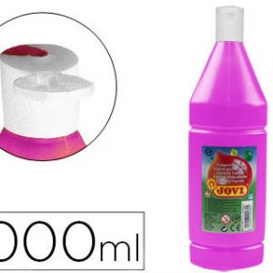 Tempera escolar magenta 1L Jovi