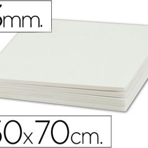 Cartró ploma 50x70 3mm classic blanc Canson