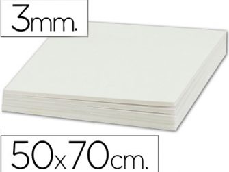 Cartró ploma 50x70 3mm classic blanc Canson