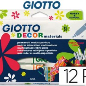 Retoladors Decormaterials Giotto 453400 -p 12-