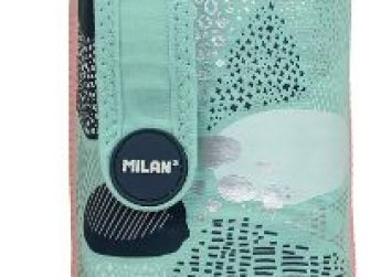 Plumier 4 estoigs verd Milan Silver 08872SL5GR