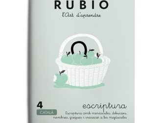 Quadern Escriptura 4, Rubio