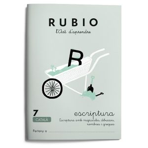 Quadern Escriptura 7, Rubio