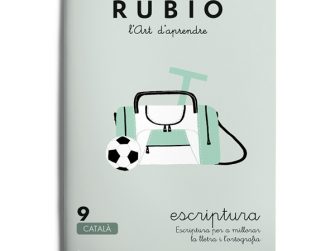 Quadern Escriptura 9, Rubio