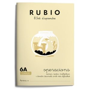 Quadern Operacions 6A, Rubio