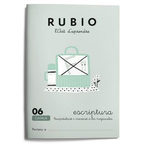 Quadern Escriptura 06, Rubio