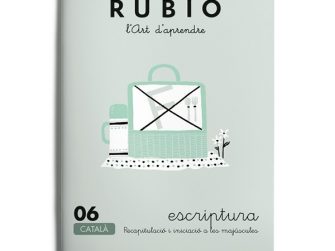 Quadern Escriptura 06, Rubio