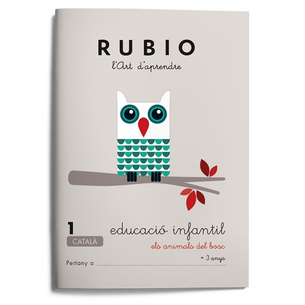 Quadern educació infantil 1, Rubio