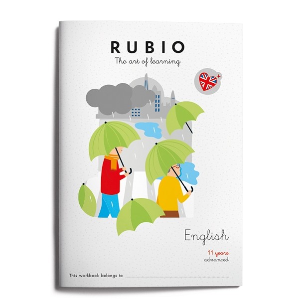 Quadern English 11 years advanced, Rubio