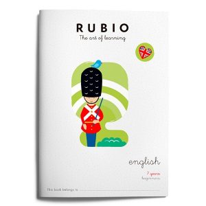 Quadern English 7 years beginners, Rubio